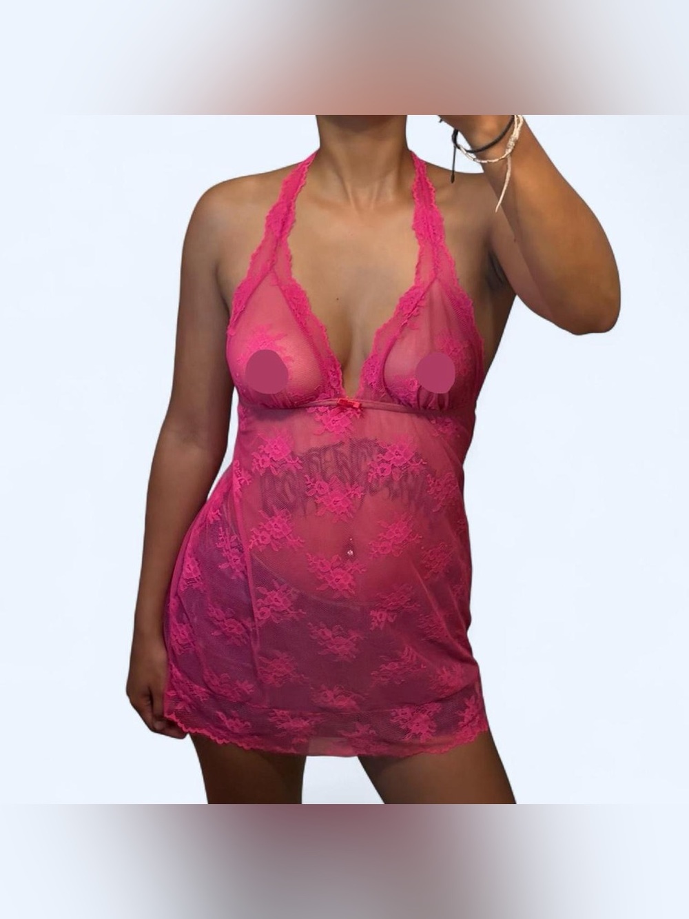 Victoria’s Secret Pink Lace Dress!